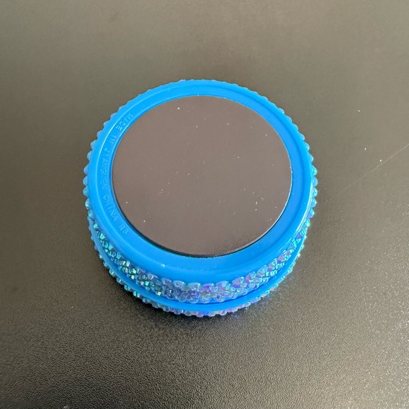 Magnetic Blue Rhinestone Storage Containers - Picture 5 of 6